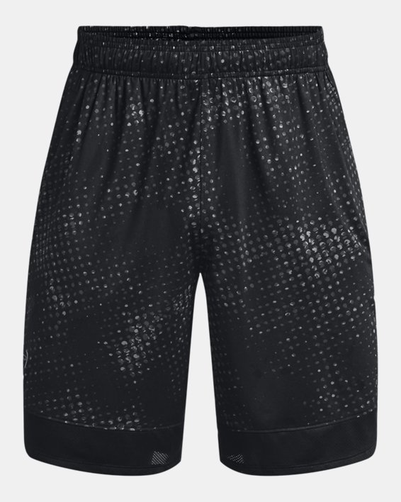 Men's UA Train Stretch Printed Shorts, Black, pdpMainDesktop image number 0
